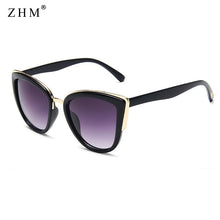 Load image into Gallery viewer, Leo Straight Sunglasses for Lady Retro Gradient  UV400
