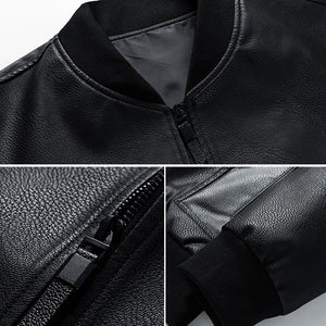 Luxurious Men PU Leather Jackets Men