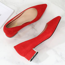 Load image into Gallery viewer, New Women Simple Girls Heel Red
