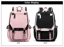 Load image into Gallery viewer, Fengdong large school bags for teenage girls
