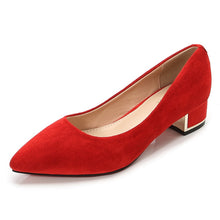 Load image into Gallery viewer, New Women Simple Girls Heel Red
