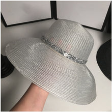Load image into Gallery viewer, Panama sun hat
