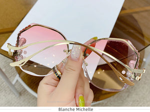High Quality Diamond Sunglasses Women