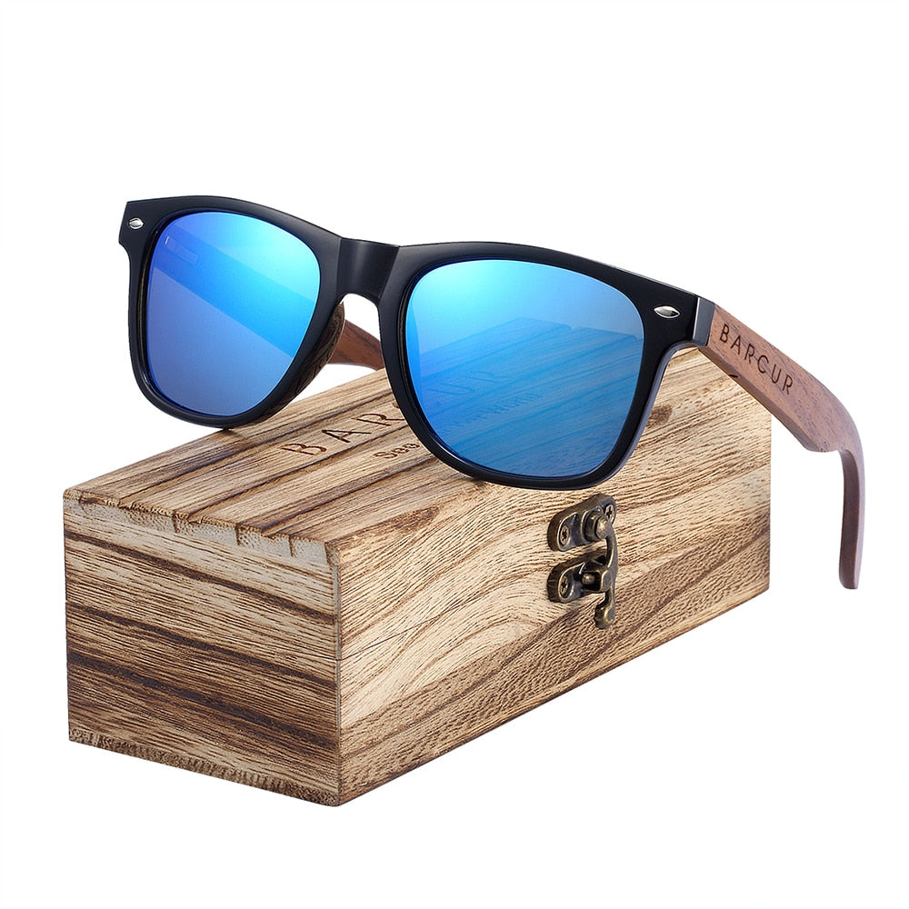 Me Wood Polarized Sunglasses UV400 Protection