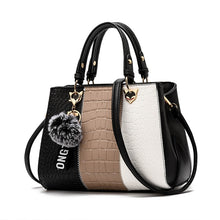 Load image into Gallery viewer, Handbags Leather Stitching Wild Bags for Women
