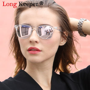 Long Keeper Women Mirror Reflective Sun Glasses