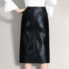 Load image into Gallery viewer, PU Leather Skirt
