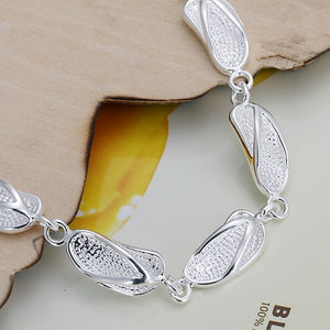 Silver unique design  women bracelet