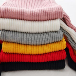 Baby Girls Winter Turtleneck Sweater