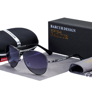 Titanium Alloy Design Polarizing Sunglasses