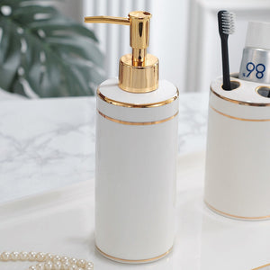 Gold  Portable Soap Dispenser