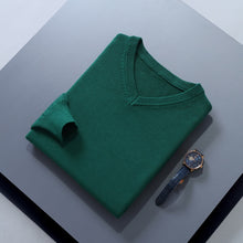 Load image into Gallery viewer, Male  V-neck Sweater
