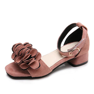 Girls Kids Leather Shoes