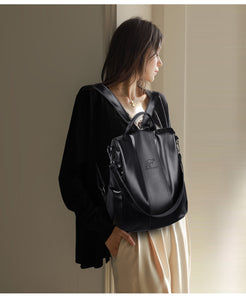High Quality PU Leather Backpacks Women Fashion Shoulder Bags