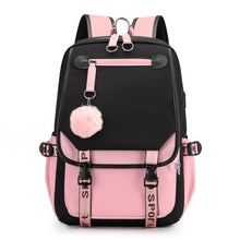 Load image into Gallery viewer, Fengdong large school bags for teenage girls
