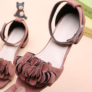 Girls Kids Leather Shoes