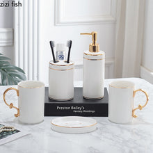 Load image into Gallery viewer, Gold  Portable Soap Dispenser
