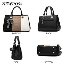 Load image into Gallery viewer, Handbags Leather Stitching Wild Bags for Women
