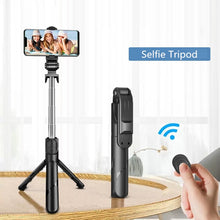 Load image into Gallery viewer, Wireless Selfie Stick Mini Tripod

