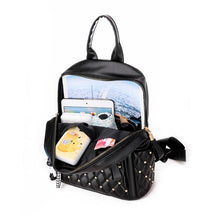 Load image into Gallery viewer, high quality leather Vintage backpack for ladies

