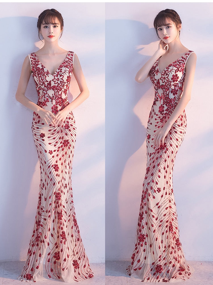 High Quality Romana Evening Dress for Formal Occasion