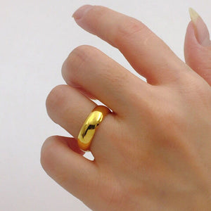 Pure Copy Real 18k Plated Yellow Gold