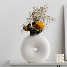 Load image into Gallery viewer, White Ceramic Vase

