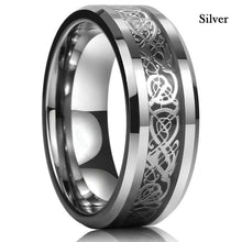 Load image into Gallery viewer, Fashion 8mm Double  wedding Rings Engagement Ring Jewelry
