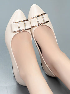 Professional Genuine Leather Female Party Shoes