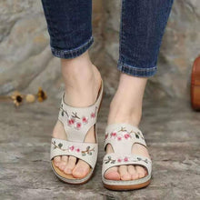 Load image into Gallery viewer, Orthopedic Open Toe Vintage Slipper Shoes
