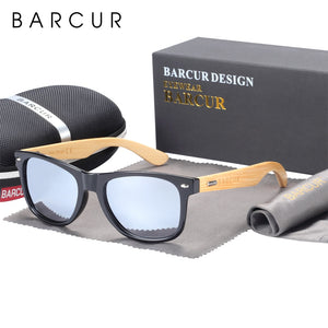 High Quality Polarized Bamboo Sunglasses for Men